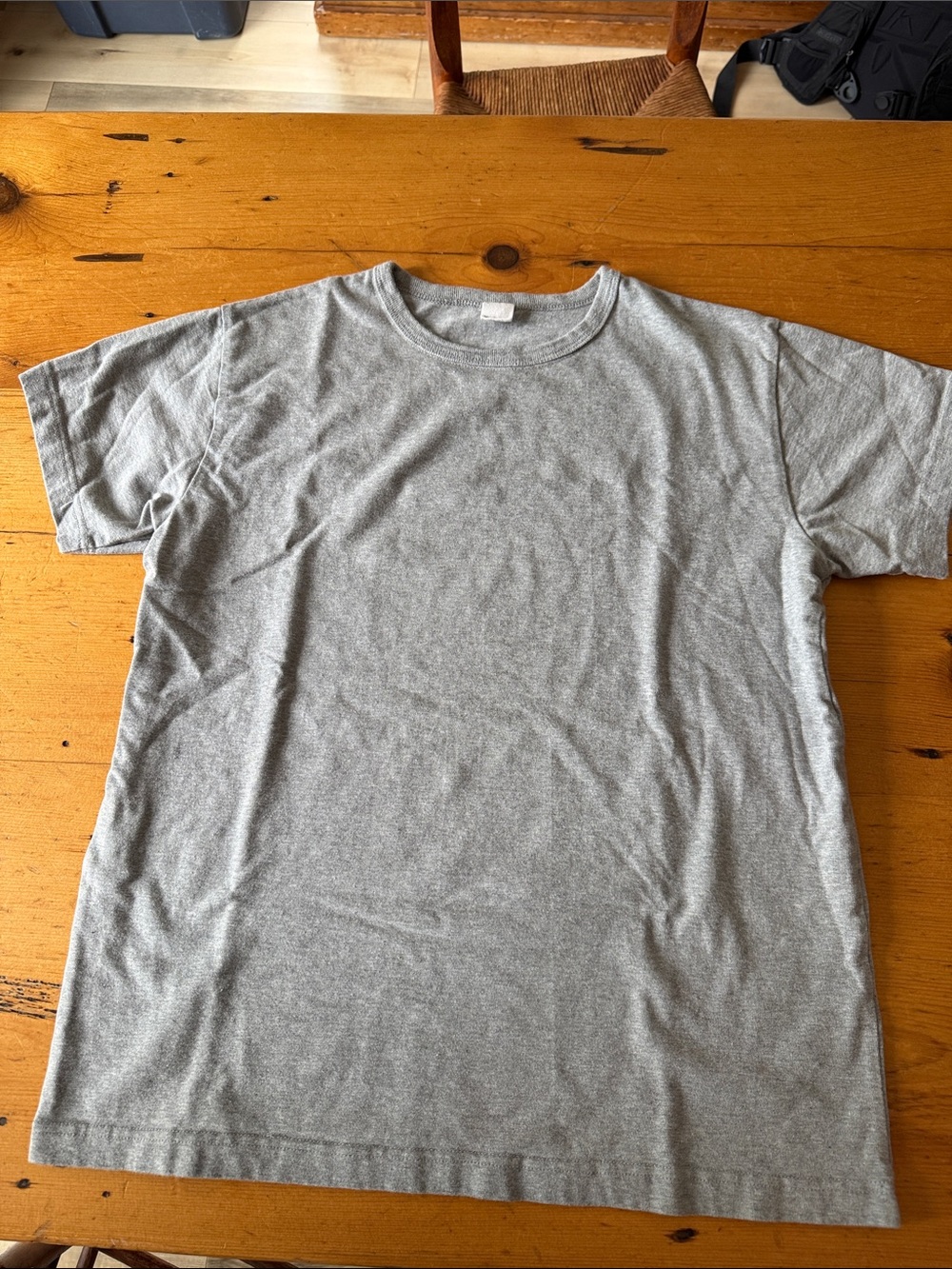 3sixteen Men's Heather Gray Short Sleeve Crewneck Tee